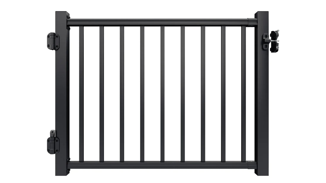 railing gate for aluminum railing benefits
