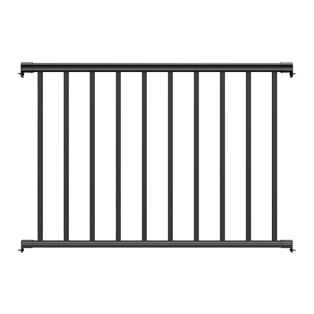 aluminum railing for aluminum vs wood deck railing