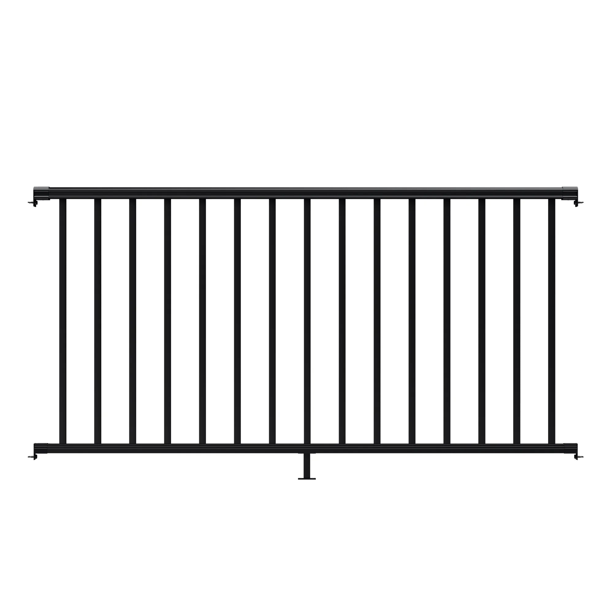 aluminum railing for modern aluminum deck railing ideas