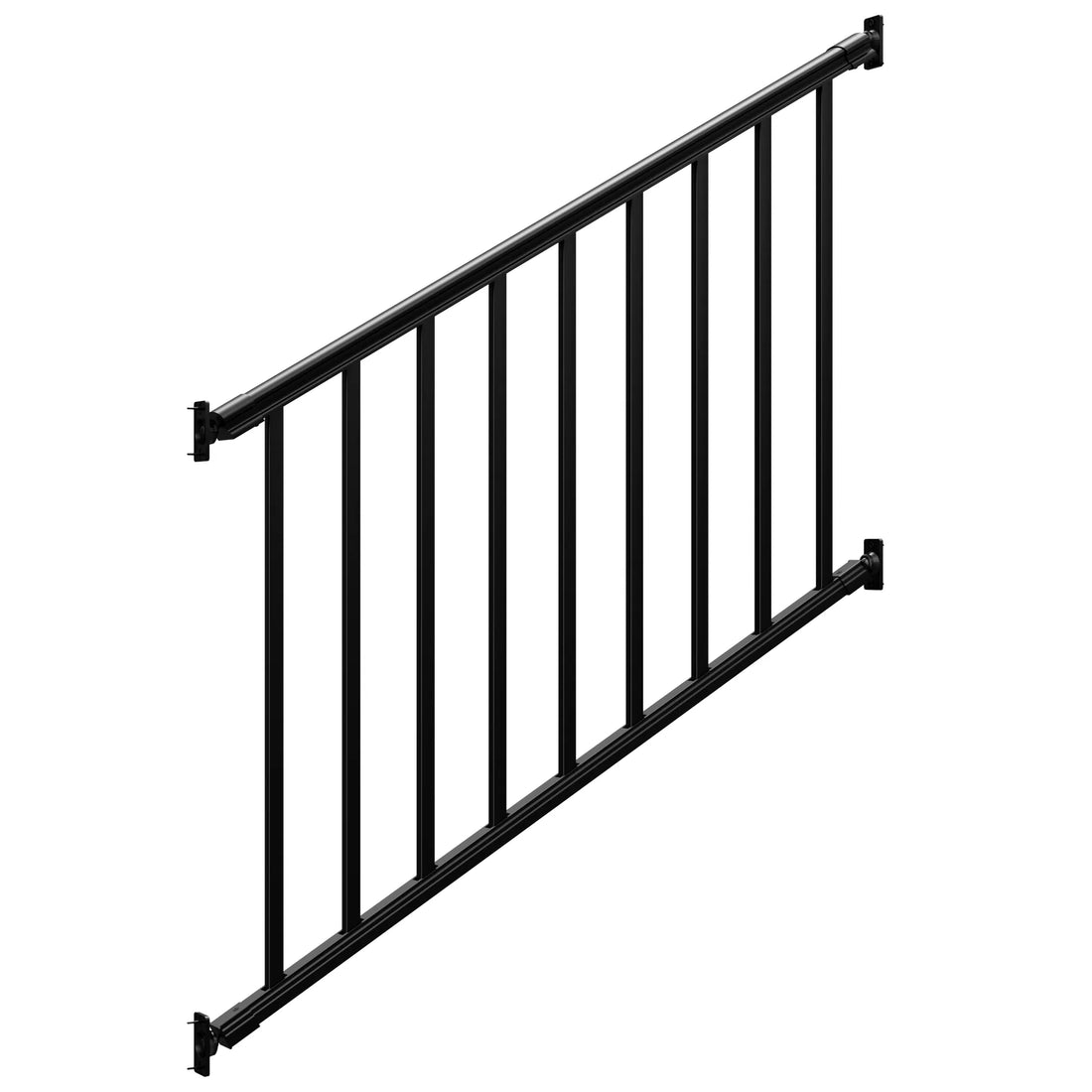 stair railing for aluminum stair railing