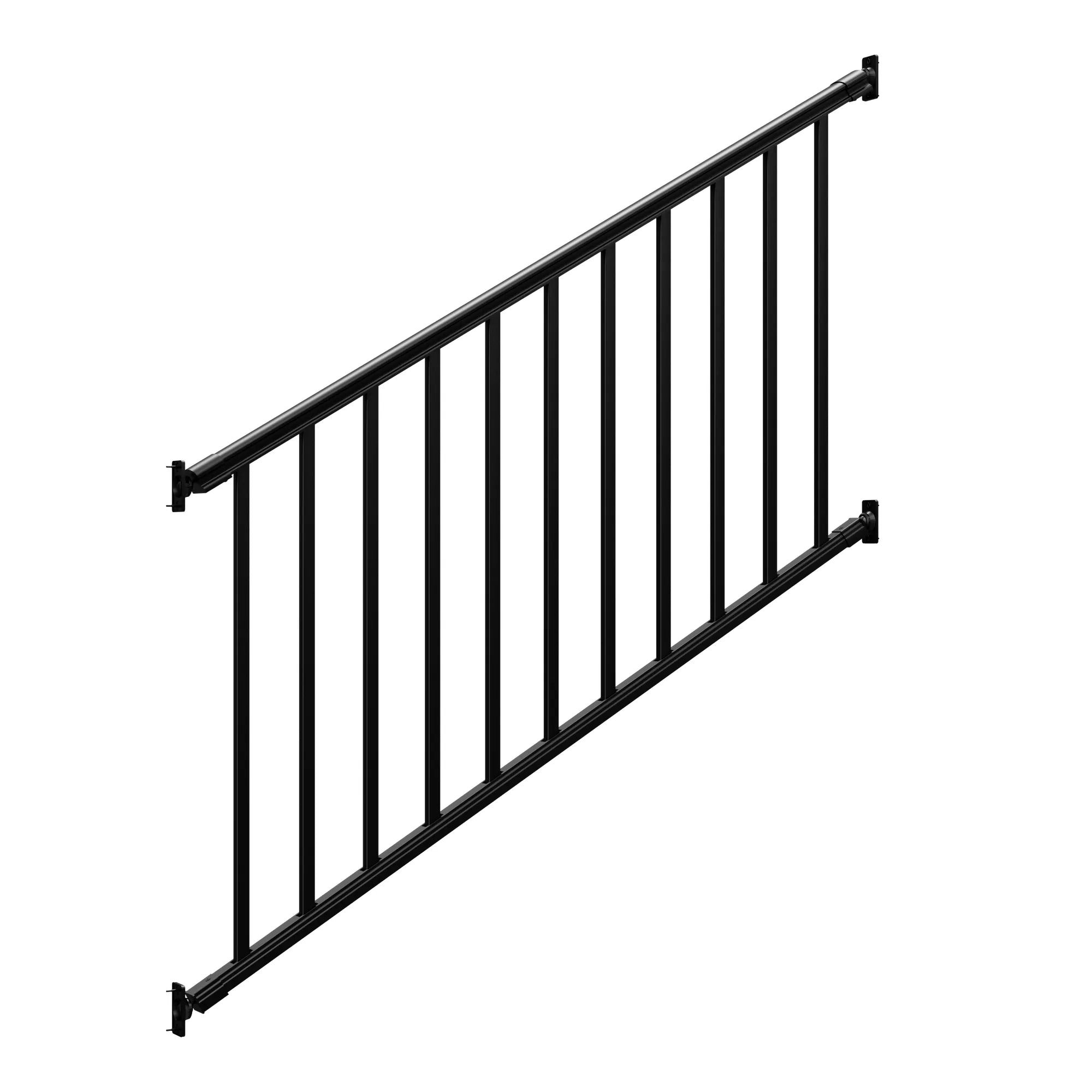 stair railing for can aluminum railing be cut
