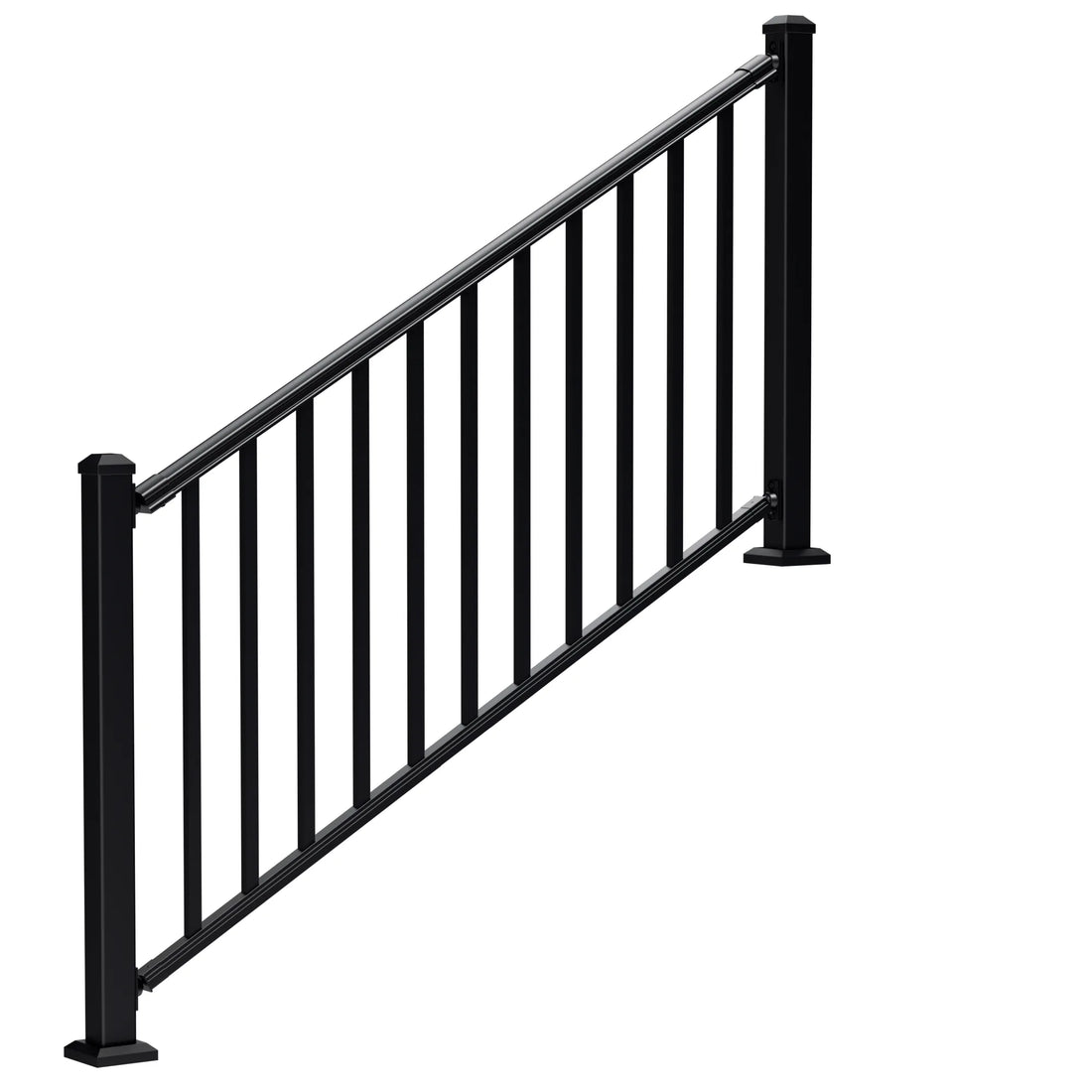 stair railing for how many railing panels do I need