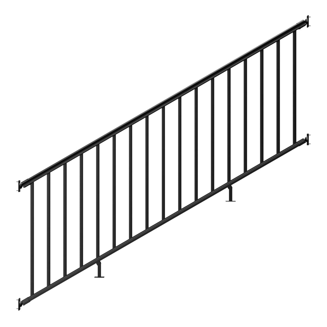 stair railing for how railing layout affects cost