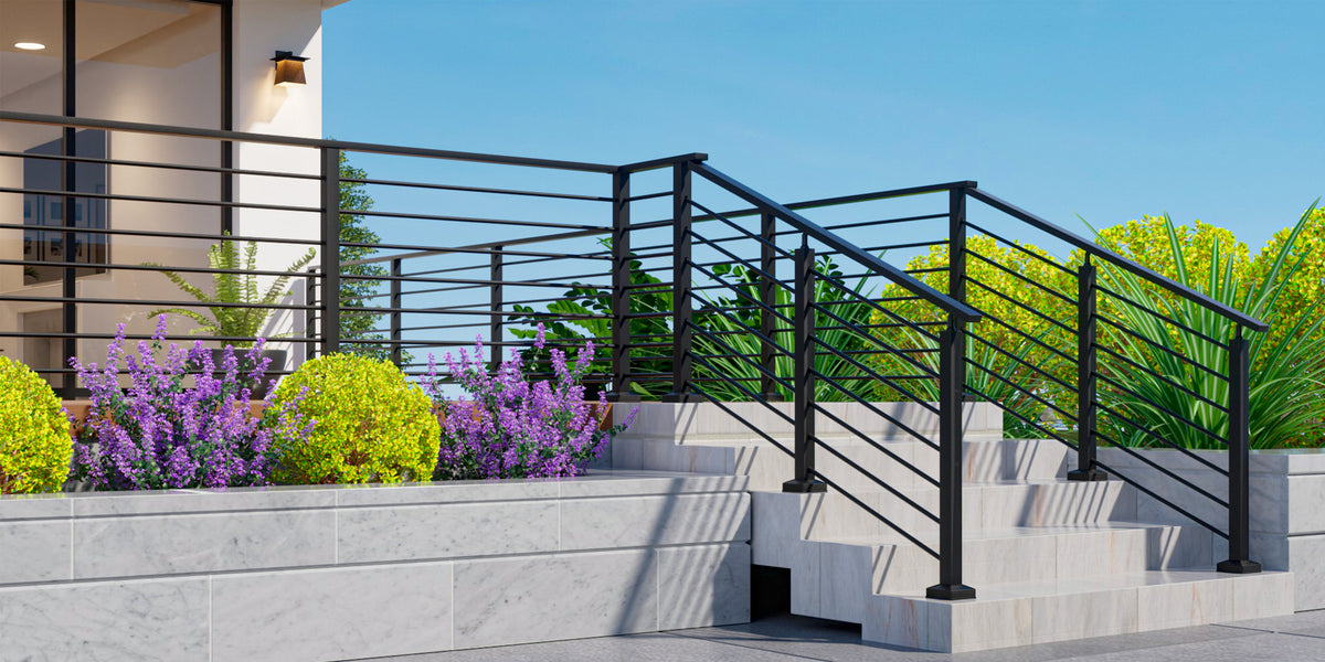 Horizontal Railing External HORIZONTAL RAILING – Egadis Railing