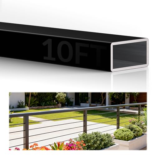 1 Pack Corner Connector for 2"x1" Aluminum Handrail, 100mm x 43.4mm x 18.4mm High Strength POM Connector Handrail Accessories Fits for Deck Cable Railing System
